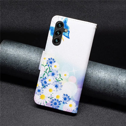 For Samsung Galaxy A16 5G Wallet Case Pattern Print Phone Leather Cover