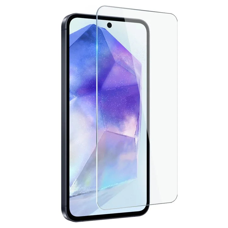 NORTHJO For Samsung Galaxy A55 5G TPU Phone Case Set with Front Screen Protector+Lens Film