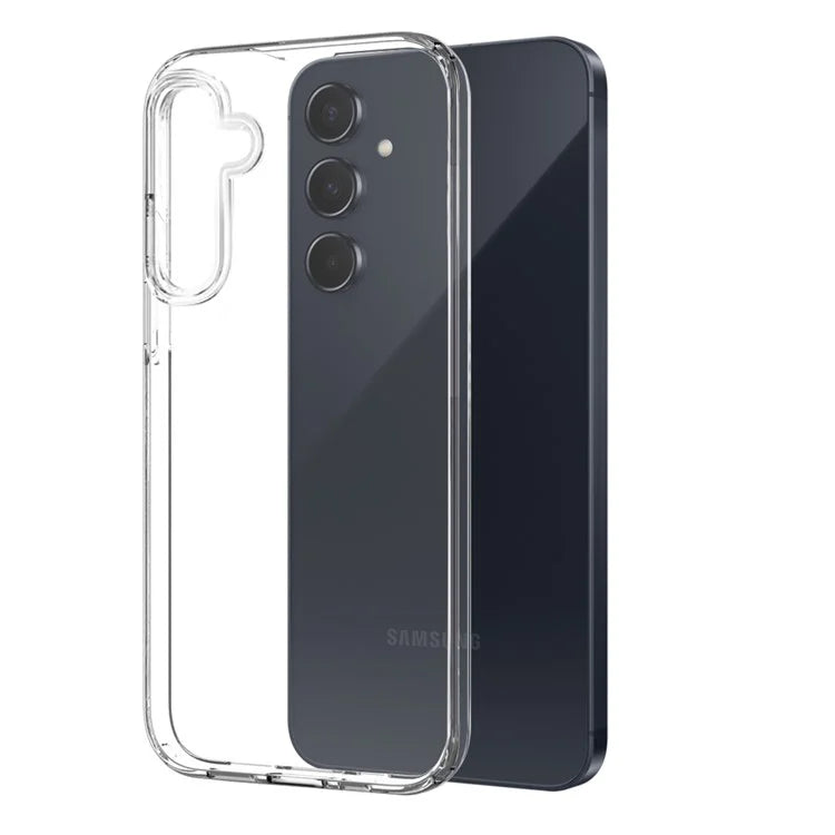 NORTHJO For Samsung Galaxy A55 5G TPU Phone Case Set with Front Screen Protector+Lens Film