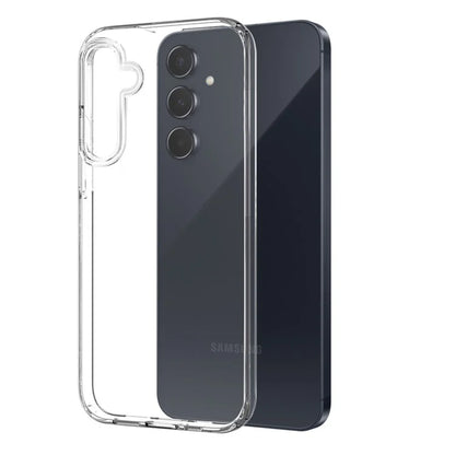 NORTHJO For Samsung Galaxy A55 5G TPU Phone Case Set with Front Screen Protector+Lens Film