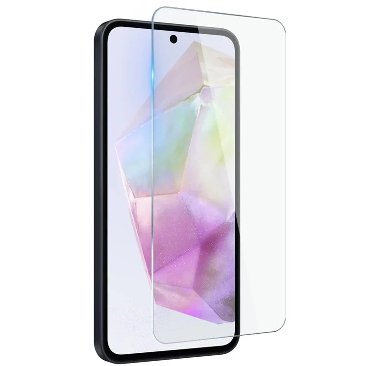 NORTHJO For Samsung Galaxy A35 5G TPU Phone Case Set with Front Screen Protector+Lens Film