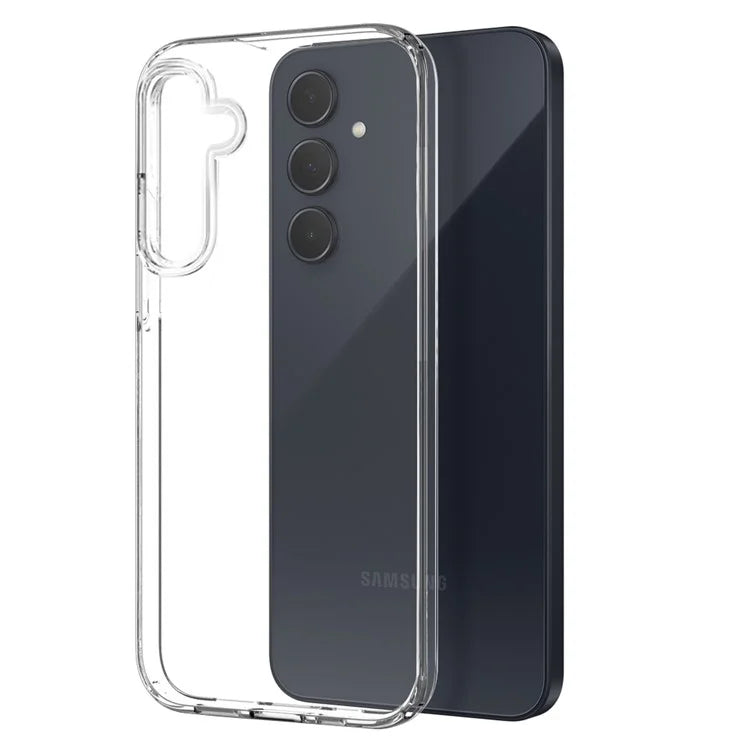 NORTHJO For Samsung Galaxy A35 5G TPU Phone Case Set with Front Screen Protector+Lens Film