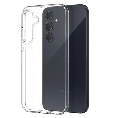 NORTHJO For Samsung Galaxy A35 5G TPU Phone Case Set with Front Screen Protector+Lens Film