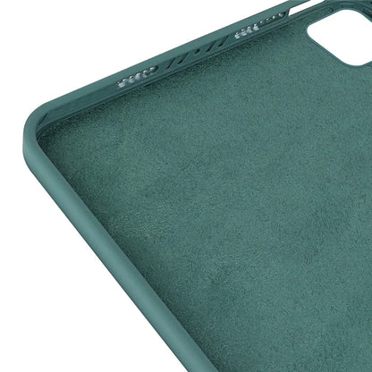 For iPad Pro 13 (2024) Liquid Silicone Case Scratch-Resistant Protective Tablet Shell