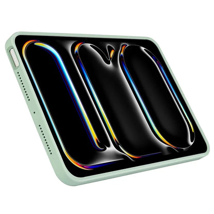 For iPad Pro 13 (2024) Liquid Silicone Case Scratch-Resistant Protective Tablet Shell