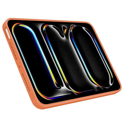 For iPad Pro 11 (2024) Case Anti-Drop Protective Liquid Silicone Tablet Cover