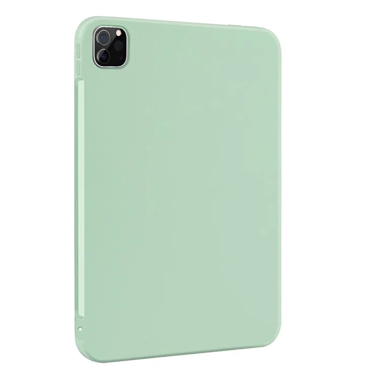 For iPad Pro 11 (2024) Case Anti-Drop Protective Liquid Silicone Tablet Cover