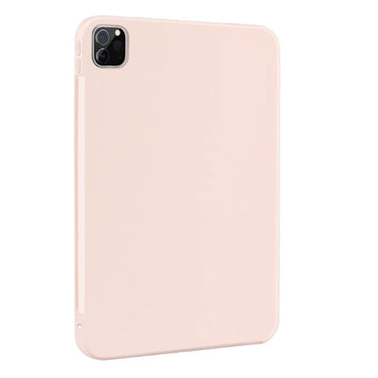 For iPad Pro 11 (2024) Case Anti-Drop Protective Liquid Silicone Tablet Cover