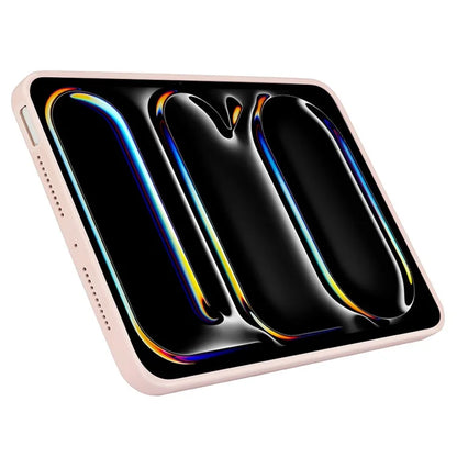 For iPad Pro 11 (2024) Case Anti-Drop Protective Liquid Silicone Tablet Cover