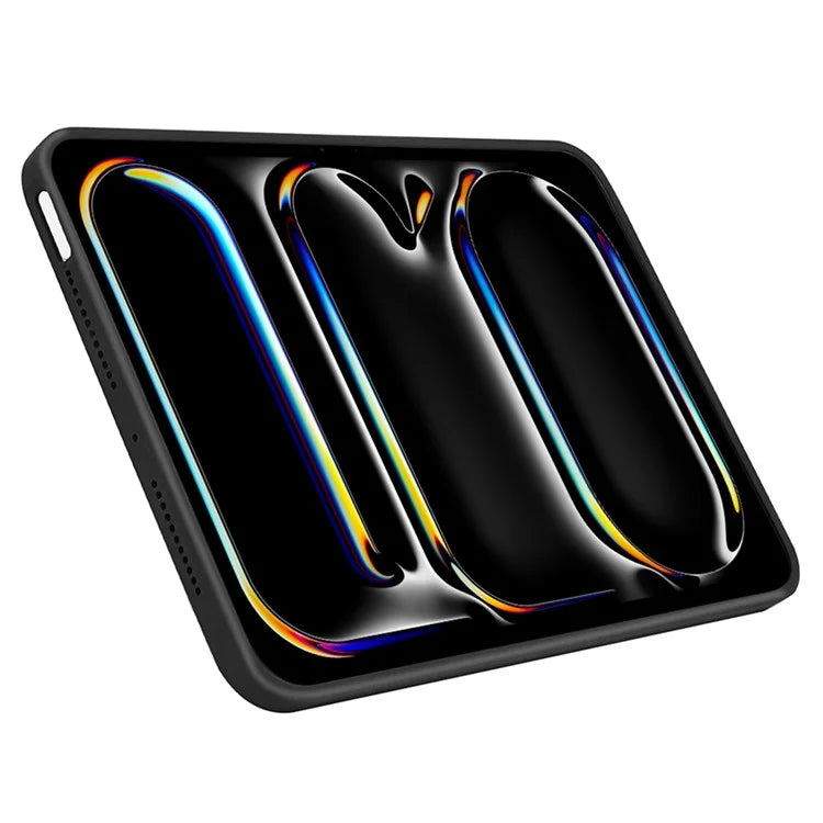 For iPad Pro 11 (2024) Case Anti-Drop Protective Liquid Silicone Tablet Cover