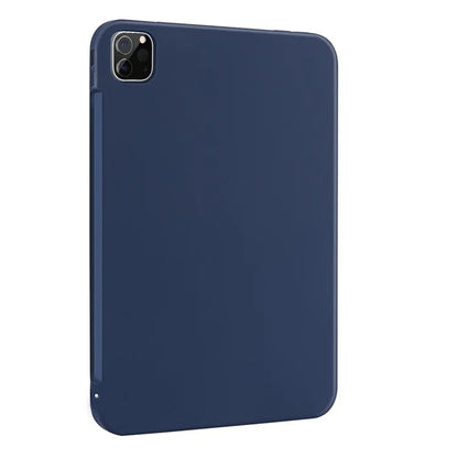 For iPad Pro 11 (2024) Case Anti-Drop Protective Liquid Silicone Tablet Cover