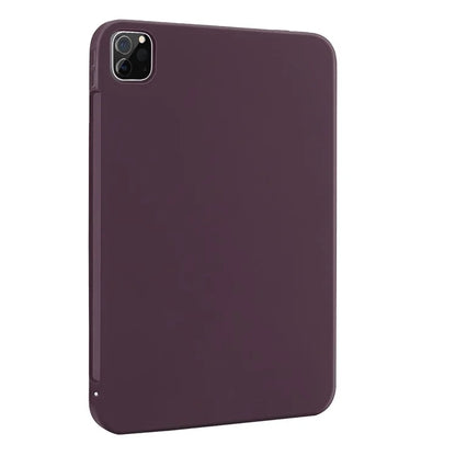 For iPad Pro 11 (2024) Case Anti-Drop Protective Liquid Silicone Tablet Cover