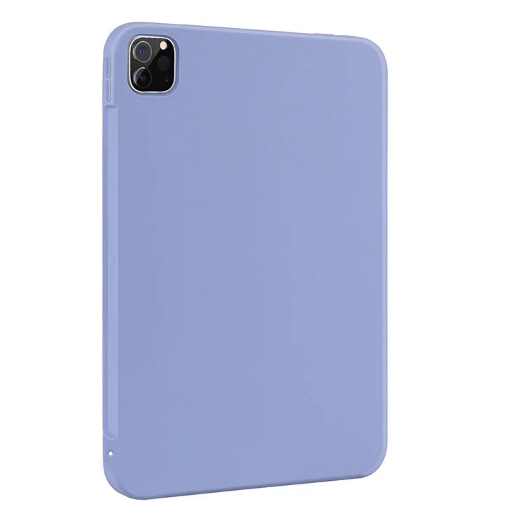 For iPad Pro 11 (2024) Case Anti-Drop Protective Liquid Silicone Tablet Cover