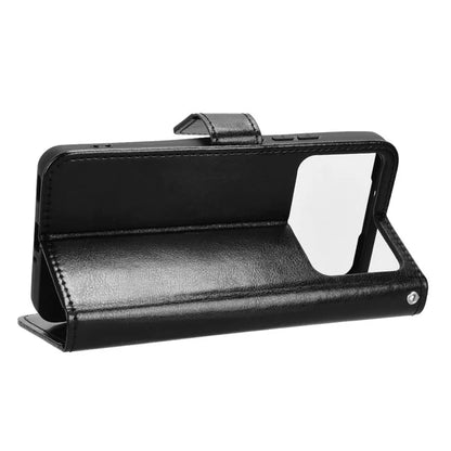 For Xiaomi Redmi K70 Ultra Phone Stand Case Crazy Horse Texture PU Leather Cover Wallet