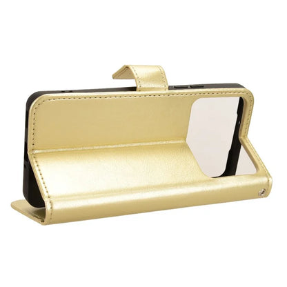 For Xiaomi Redmi K70 Ultra Phone Stand Case Crazy Horse Texture PU Leather Cover Wallet