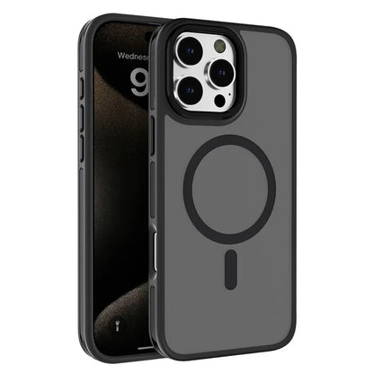 C1 Series For iPhone 15 Pro Max Case Shockproof TPU+PC Phone Cover Compatible with MagSafe