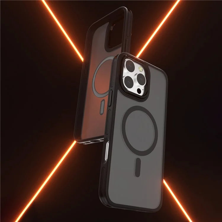 C1 Series For iPhone 15 Pro Max Case Shockproof TPU+PC Phone Cover Compatible with MagSafe