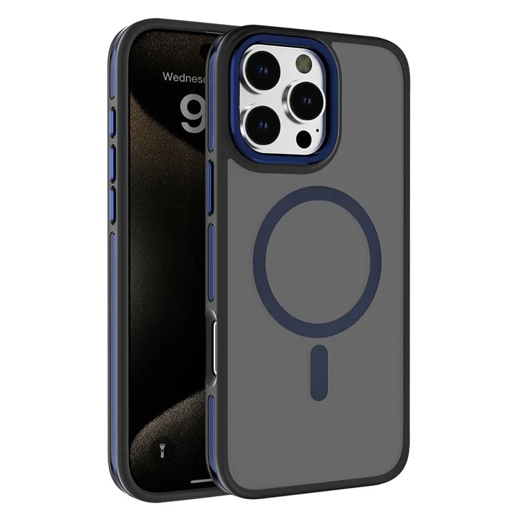 C1 Series For iPhone 15 Pro Case Compatible with MagSafe TPU+PC Drop-Proof Phone Cover