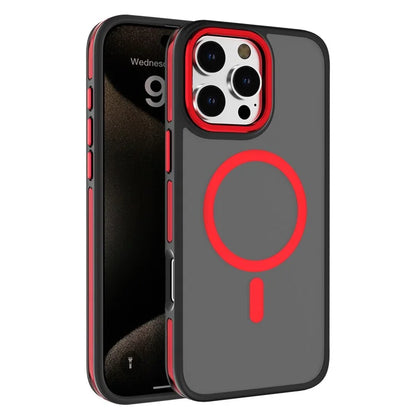 C1 Series For iPhone 15 Pro Case Compatible with MagSafe TPU+PC Drop-Proof Phone Cover