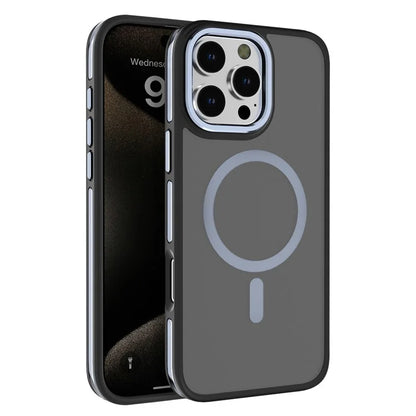 C1 Series For iPhone 15 Pro Case Compatible with MagSafe TPU+PC Drop-Proof Phone Cover