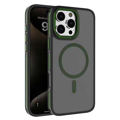 C1 Series For iPhone 15 Pro Case Compatible with MagSafe TPU+PC Drop-Proof Phone Cover