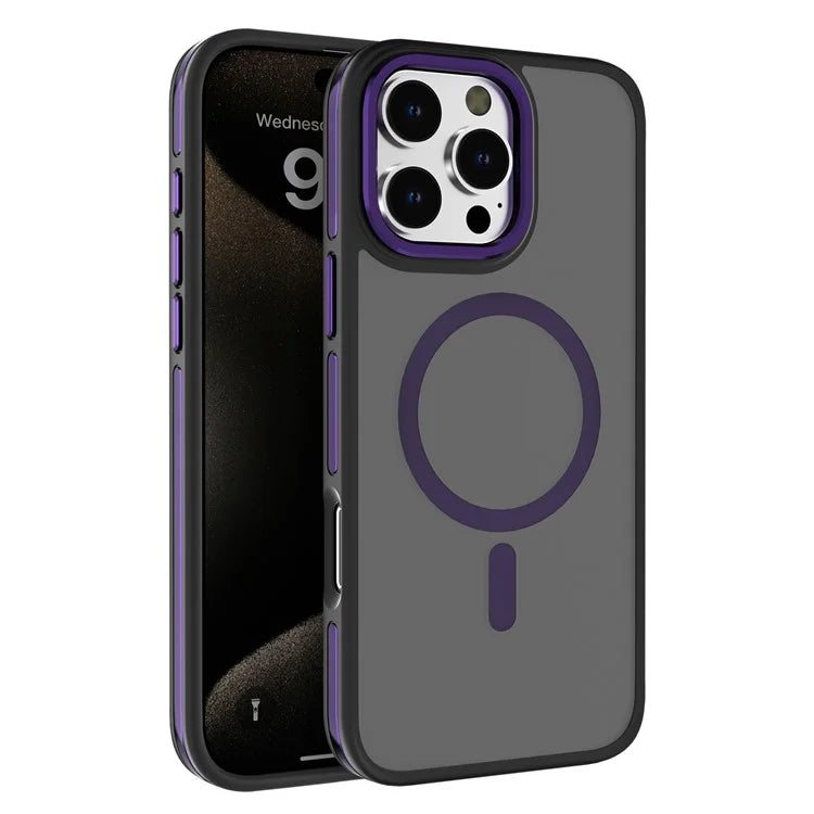 C1 Series For iPhone 15 Pro Case Compatible with MagSafe TPU+PC Drop-Proof Phone Cover