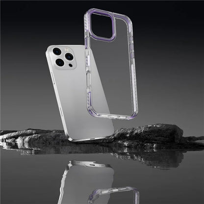 Anti-Scratch Phone Cover for iPhone 15 Pro Max Clear Phone Case PC+TPU Shell