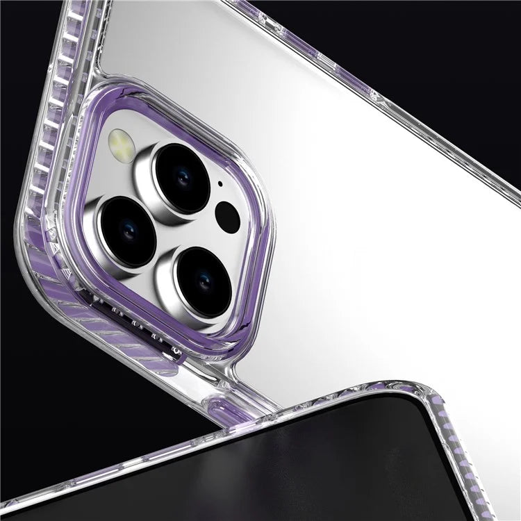 Anti-Scratch Phone Cover for iPhone 15 Pro Max Clear Phone Case PC+TPU Shell
