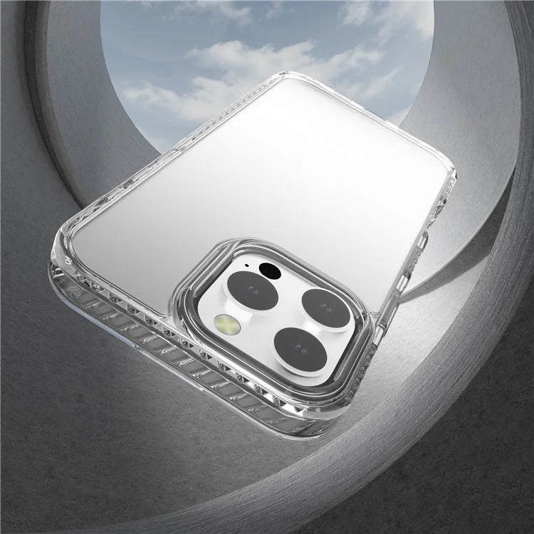 Anti-Scratch Phone Cover for iPhone 15 Pro Max Clear Phone Case PC+TPU Shell