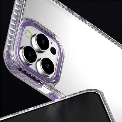Anti-Scratch Phone Cover for iPhone 15 Pro Max Clear Phone Case PC+TPU Shell