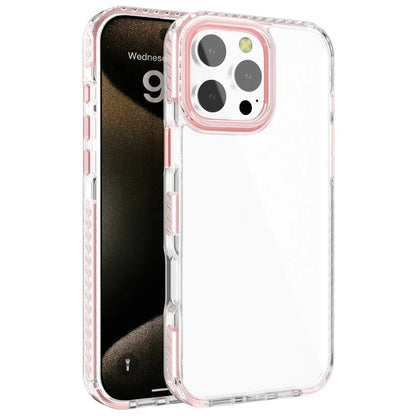Anti-Scratch Phone Cover for iPhone 15 Pro Max Clear Phone Case PC+TPU Shell