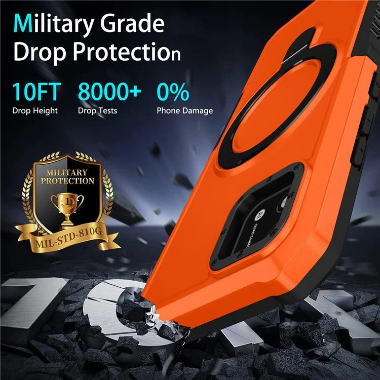 For Realme C20 Case Ring Kickstand TPU+PC Protective Phone Cover
