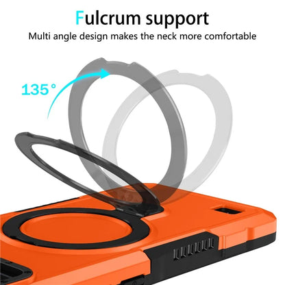 For Realme C20 Case Ring Kickstand TPU+PC Protective Phone Cover