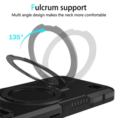 For Realme C20 Case Ring Kickstand TPU+PC Protective Phone Cover