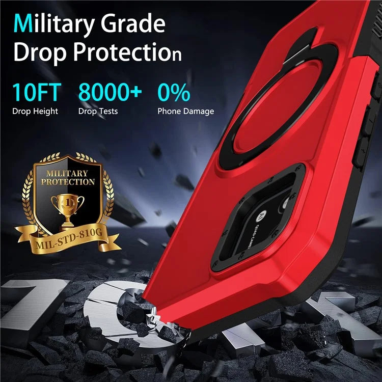 For Realme C20 Case Ring Kickstand TPU+PC Protective Phone Cover