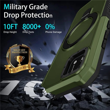 For Realme C20 Case Ring Kickstand TPU+PC Protective Phone Cover