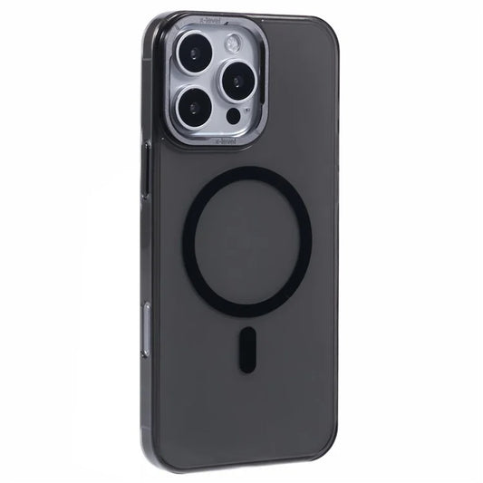 X-LEVEL Clear Series For iPhone 16 Pro Max Case Compatible with MagSafe PC+Glass Phone Cover
