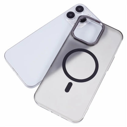 X-LEVEL Misty Series For iPhone 16 Pro Max Case Compatible with MagSafe PC+Glass Matte Phone Cover