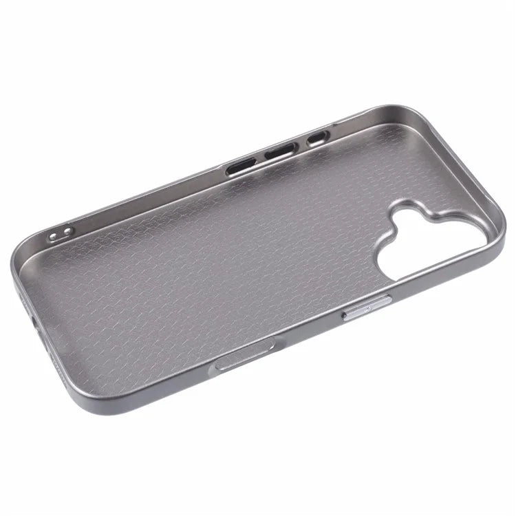 X-LEVEL For iPhone 16 Case Rhombus Splicing Hard PC Shockproof  Phone Cover