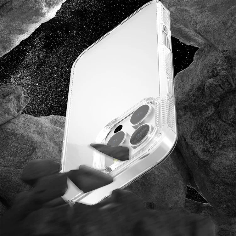 G Style For iPhone 14 Pro Case Clear Transparent TPU+PC Protective Phone Cover