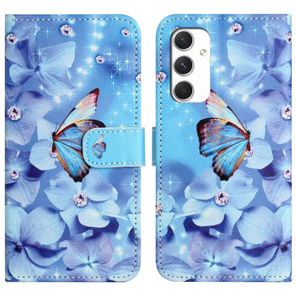 For Samsung Galaxy A16 5G Case Pattern Print PU Leather Wallet Phone Cover Cross Texture