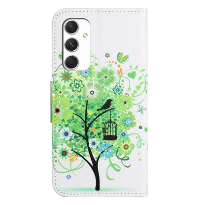 For Samsung Galaxy A16 5G Case Cross Texture Leather Phone Cover Pattern Printing