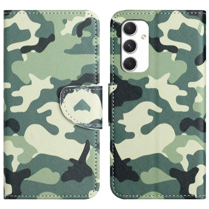 For Samsung Galaxy A16 5G Case Cross Texture Leather Phone Cover Pattern Printing