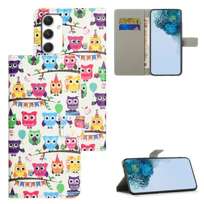 For Samsung Galaxy A16 5G Case Pattern Print PU Leather Wallet Phone Cover