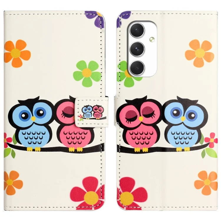 For Samsung Galaxy A16 5G Case Pattern Print PU Leather Wallet Phone Cover