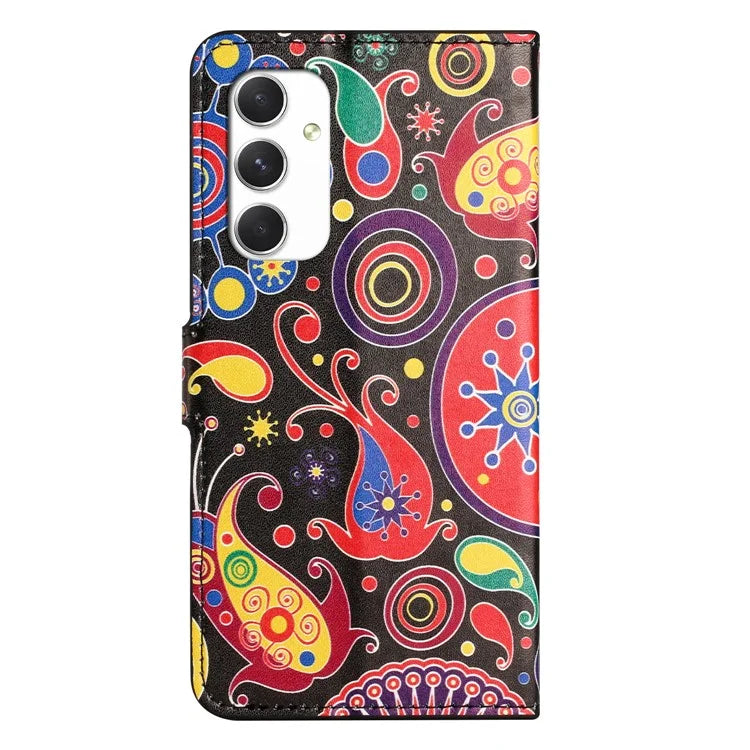 For Samsung Galaxy A16 5G Case Pattern Print PU Leather Wallet Phone Cover
