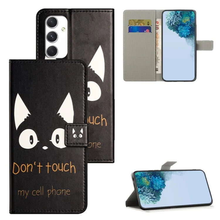 For Samsung Galaxy A16 5G Case Pattern Print PU Leather Wallet Phone Cover