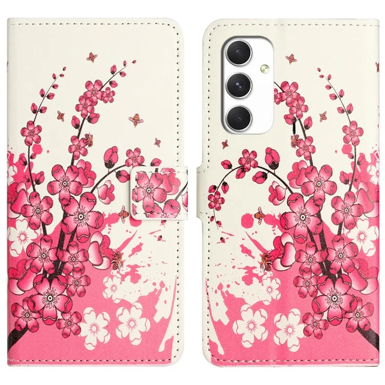 For Samsung Galaxy A16 5G Case Pattern Print PU Leather Wallet Phone Cover
