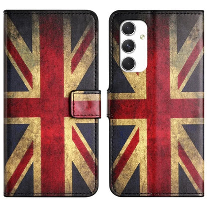 For Samsung Galaxy A16 5G Case Pattern Print PU Leather Wallet Phone Cover