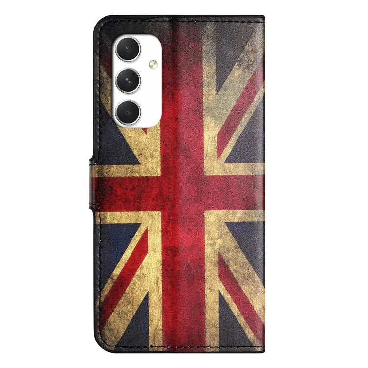 For Samsung Galaxy A16 5G Case Pattern Print PU Leather Wallet Phone Cover